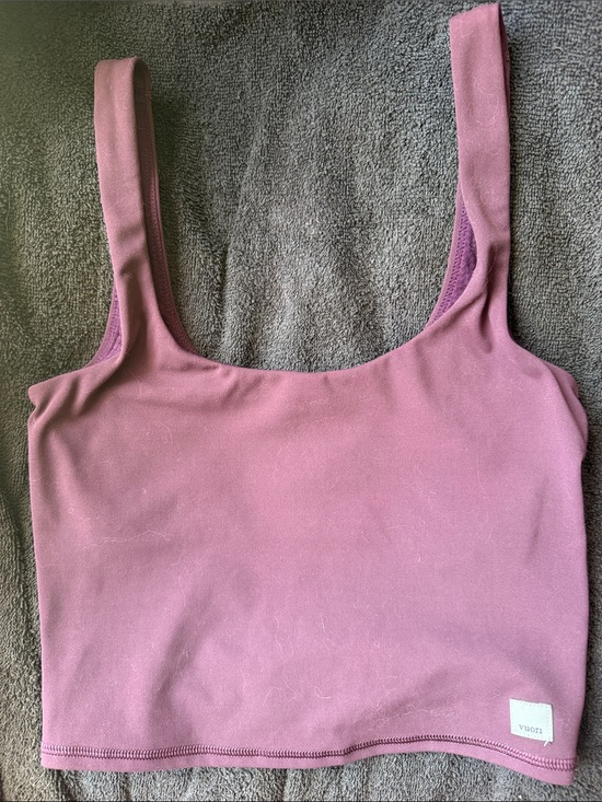 Vuori Other - Vuori Lounge Crop Tank Top - Dusty Mauve 
X-small